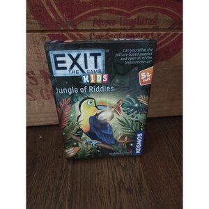EXIT The Game - Jungle of Riddles Brainteasers Kid's Activity, Cooperative Game